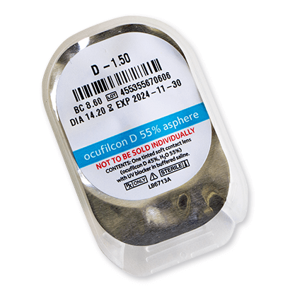 Biomedics 55 Transparent Lenses