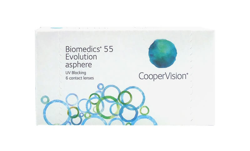 Biomedics 55 Lenses Box of 3