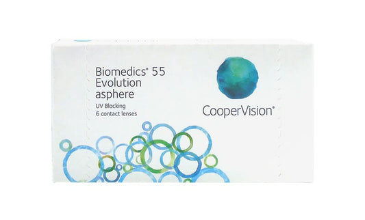 Biomedics 55 Lenses Box of 3